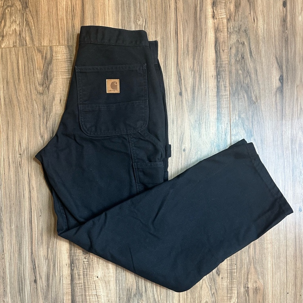 Carhartt Loose Fit washed duck utility work pant